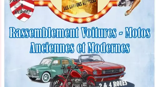 The Cars Bikers rassemblement autos-motos+concert